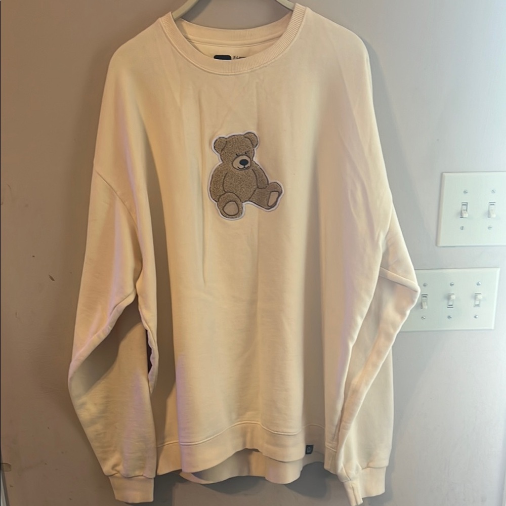 GOORIN BROS FARM LIMITED EDITION CHENILLE TEDDY ULTRA SOFT SWEATSHIRT SIZE XL